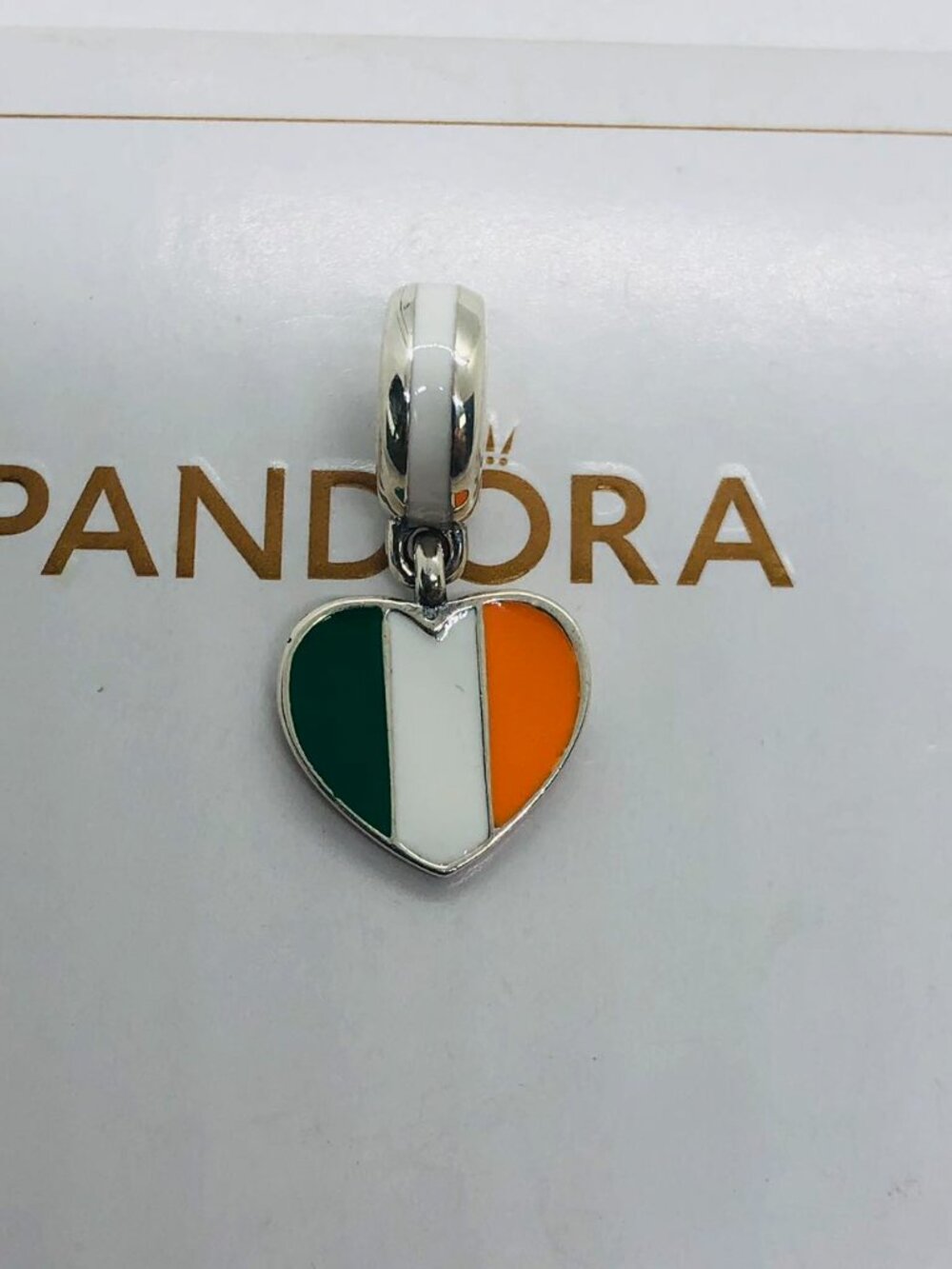 Pandora Ireland Flag Charm Travel Charm